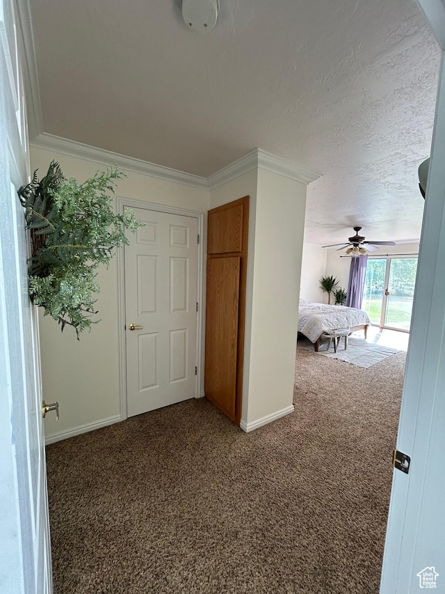 4306 Elk Ln, Erda, UT 84074 - carpeted bedroom featuring baseboards and crown molding