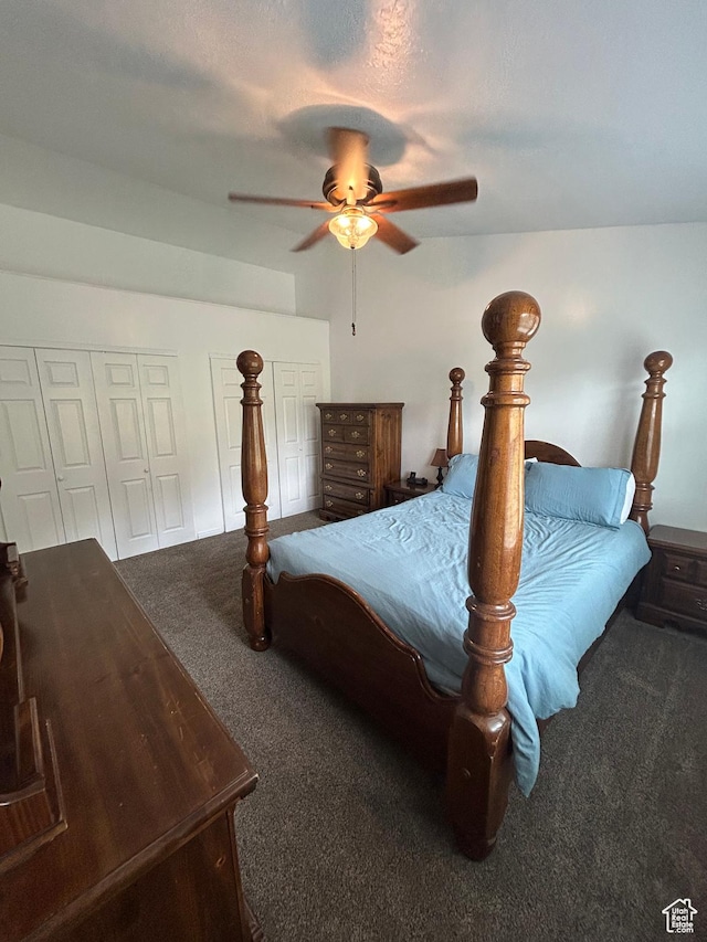 4306 Elk Ln, Erda, UT 84074 - bedroom featuring carpet flooring and ceiling fan