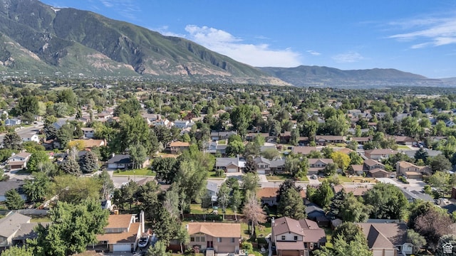 2268 E 10140 S, Sandy, UT 84092 - aerial view of residential area featuring a mountainous background