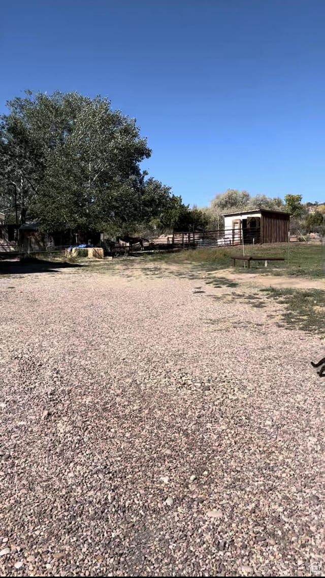 5293 N 6150 W, Roosevelt, UT 84066 - view of yard with an outdoor structure