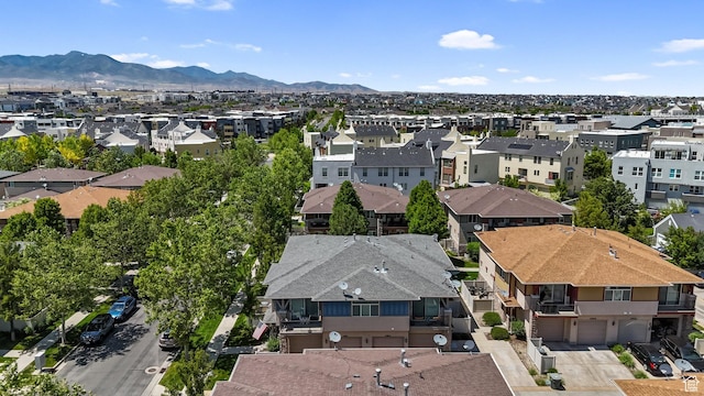 11411 S Oakmond Rd, South Jordan, UT 84009 - aerial view of residential area with a mountainous background