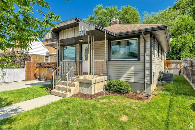 763 E Spring View Dr, Millcreek, UT 84106 - view of front facade with a chimney