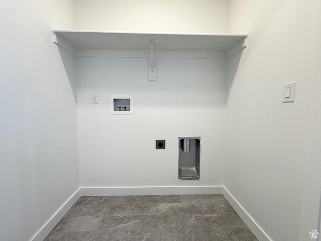 6648 W 11800 S, South Jordan, UT 84009 - washroom with baseboards, hookup for a washing machine, and electric dryer hookup