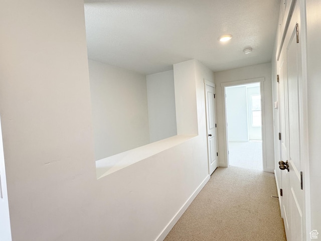 6648 W 11800 S, South Jordan, UT 84009 - corridor with light colored carpet, baseboards, and recessed lighting