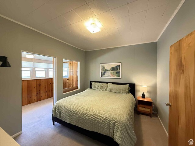 229 N Carbon Ave, Price, UT 84501 - carpeted bedroom with ornamental molding