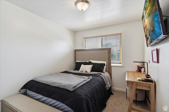 2631 W 5625 S, Roy, UT 84067 - carpeted bedroom with a textured ceiling and baseboards