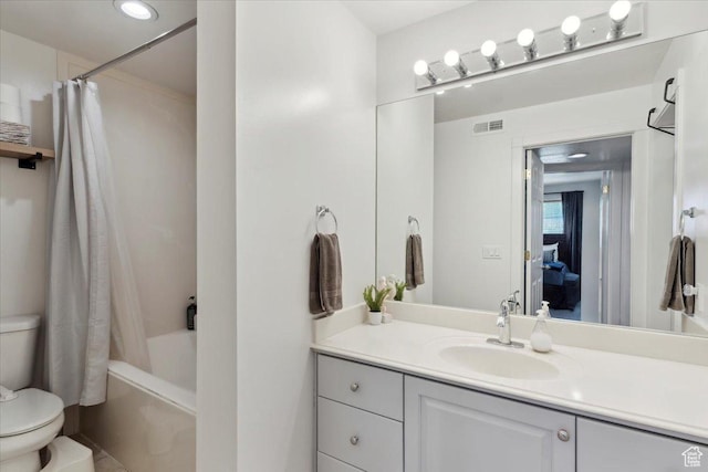 2631 W 5625 S, Roy, UT 84067 - full bath featuring toilet, vanity, and shower / bath combo