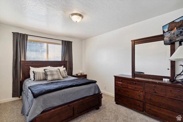2631 W 5625 S, Roy, UT 84067 - bedroom with light colored carpet, baseboards, and a textured ceiling