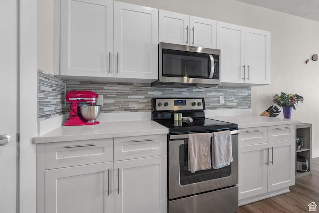 1871 S 1030 W, Orem, UT 84058 - kitchen with stainless steel appliances, white cabinetry, and light countertops