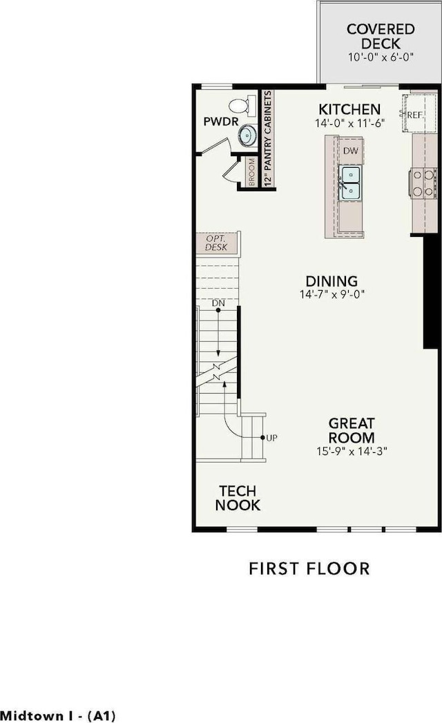 1650 N Main St N Unit 129, Layton, UT 84041 - home floor plan