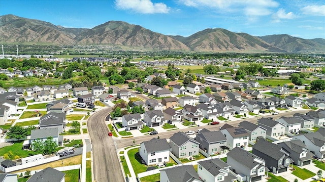 2124 S 1490 W, Wellsville, UT 84339 - aerial view of residential area with mountains