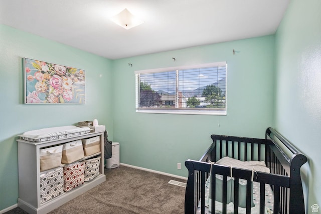 532 S 1500 E, Spanish Fork, UT 84660 - bedroom featuring carpet, a nursery area, and baseboards