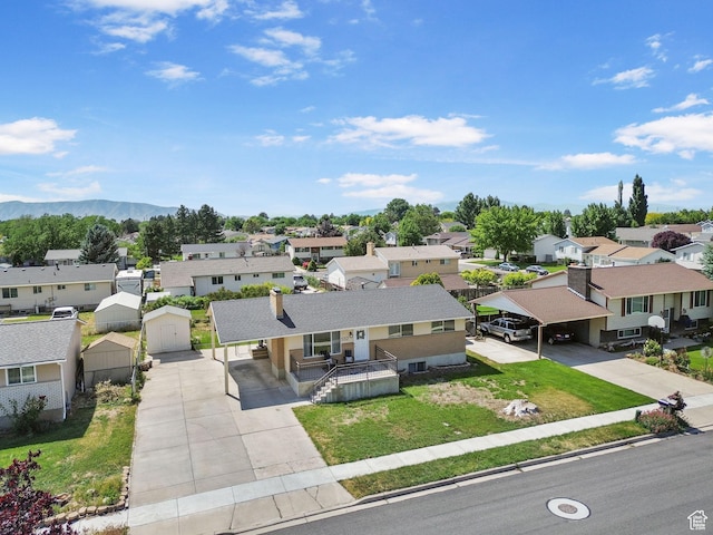 532 S 1500 E, Spanish Fork, UT 84660 - aerial view of residential area featuring a mountainous background
