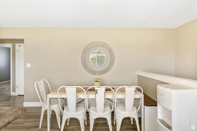532 S 1500 E, Spanish Fork, UT 84660 - dining space featuring wood finished floors and baseboards