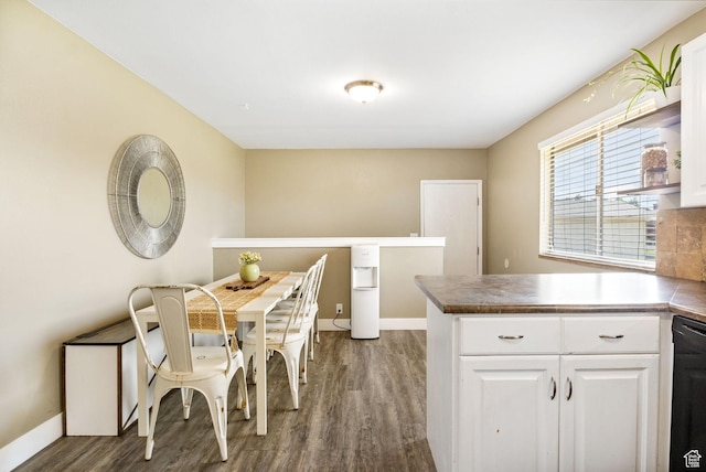532 S 1500 E, Spanish Fork, UT 84660 - dining space with dark wood-style floors and baseboards