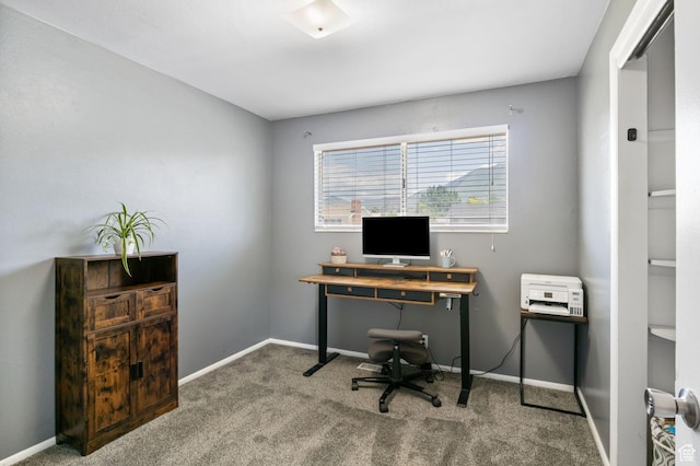 532 S 1500 E, Spanish Fork, UT 84660 - office area featuring carpet flooring and baseboards