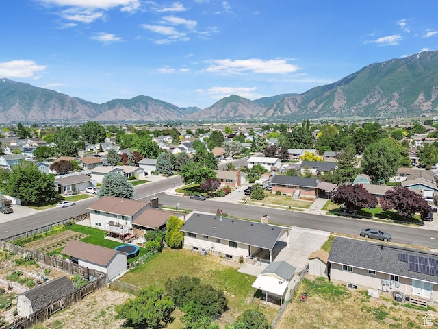 532 S 1500 E, Spanish Fork, UT 84660 - aerial perspective of suburban area featuring a mountain backdrop