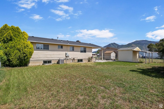 532 S 1500 E, Spanish Fork, UT 84660 - back of house with cooling unit and a mountain view