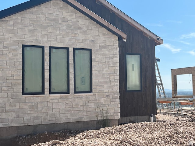 1293 W Caribou Ct, Pleasant View, UT 84414 - view of home's exterior with stone siding