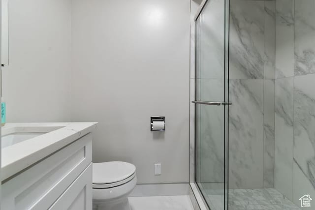 1132 E 2700 S Unit E36, Millcreek, UT 84106 - bathroom with a marble finish shower and vanity