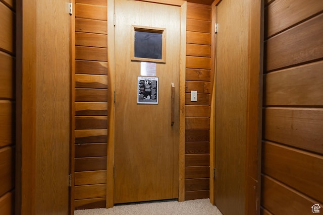 12144 S Mountain Shadow Rd, Sandy, UT 84092 - corridor with light colored carpet