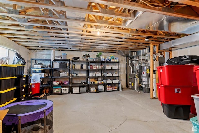 160 S 2875 W, West Point, UT 84015 - below grade area featuring gas water heater