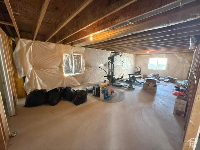 5653 N Poppy Cir, Stansbury Park, UT 84074 - view of basement