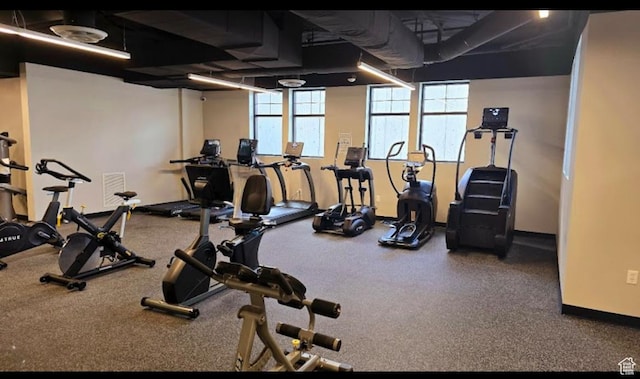 3516 N Willy Way, Eagle Mountain, UT 84005 - exercise room featuring plenty of natural light