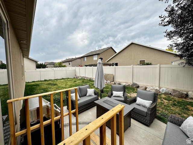 1879 E 1130 S, Spanish Fork, UT 84660 - view of patio / terrace with outdoor lounge area