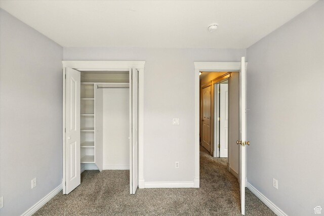 192 S 100 E, Wellsville, UT 84339 - unfurnished bedroom with carpet flooring and a closet