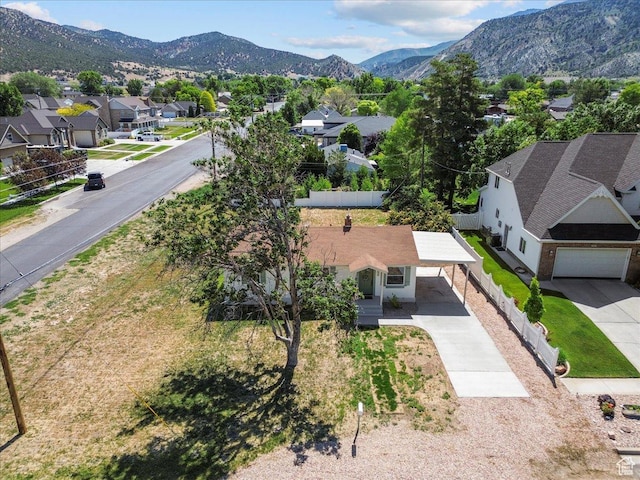 496 N 500 E, Nephi, UT 84648 - aerial view of residential area with a mountainous background