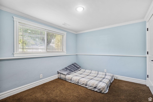 830 W 630 N, Orem, UT 84057 - unfurnished bedroom featuring carpet, baseboards, and crown molding