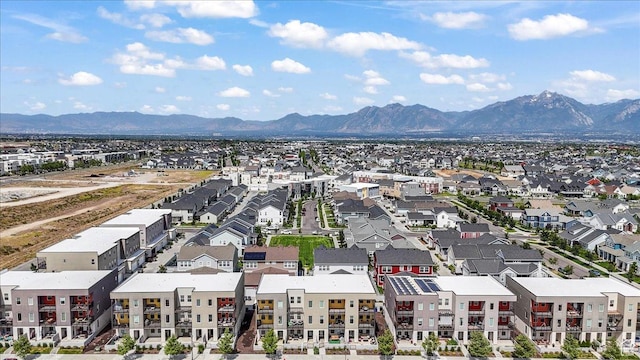 10849 S Lake Run Rd Unit 187, South Jordan, UT 84009 - aerial view of residential area featuring mountains