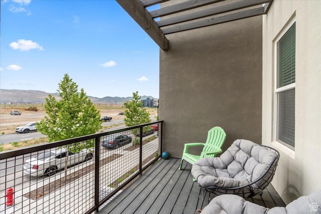 10849 S Lake Run Rd Unit 187, South Jordan, UT 84009 - balcony with a mountain view