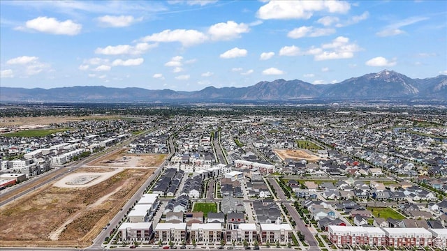 10849 S Lake Run Rd Unit 187, South Jordan, UT 84009 - aerial view of residential area with a mountainous background