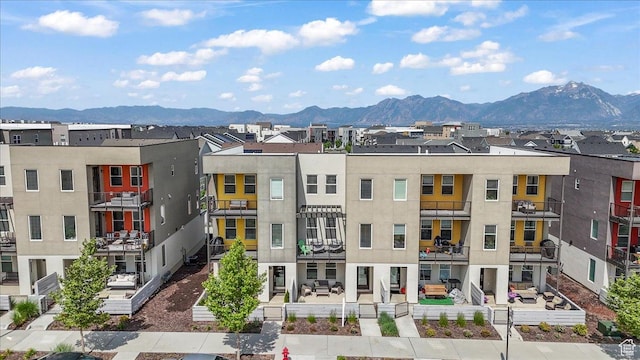 10849 S Lake Run Rd Unit 187, South Jordan, UT 84009 - view of building exterior with a mountain view and a residential view