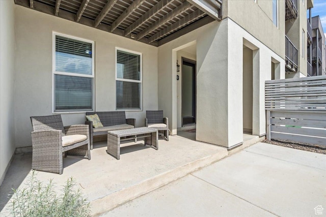 10849 S Lake Run Rd Unit 187, South Jordan, UT 84009 - view of patio with outdoor lounge area