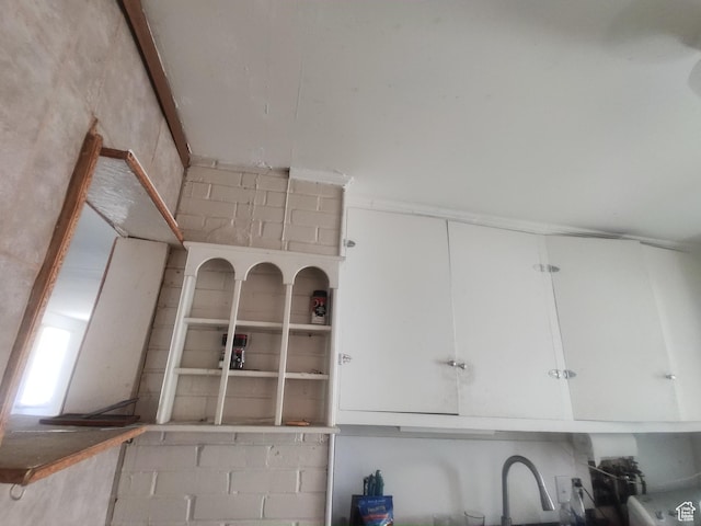 138 W Geneva Dr, East Carbon, UT 84520 - detailed view of white cabinetry and a sink
