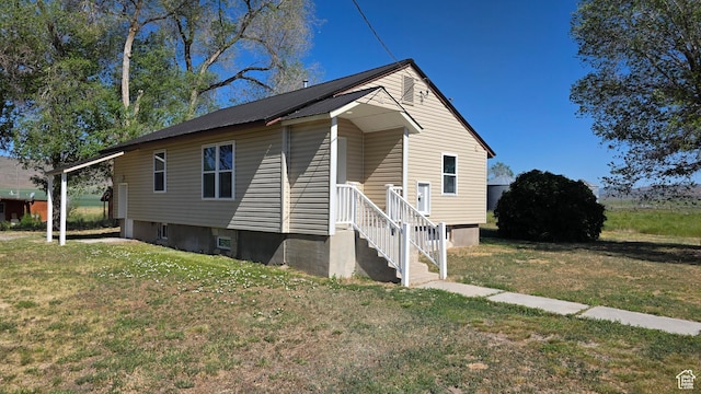 20915 W 1300 S, Malad City, ID 83252 - view of home's exterior featuring a lawn
