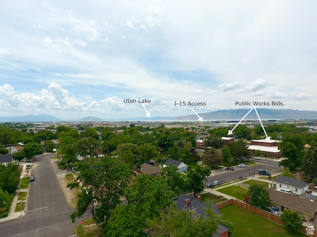 67 S 200 E, Pleasant Grove, UT 84062 - drone / aerial view of mountains