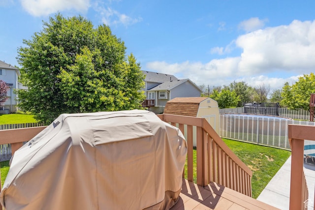 4293 W 5550 S, Roy, UT 84067 - wooden terrace with a residential view