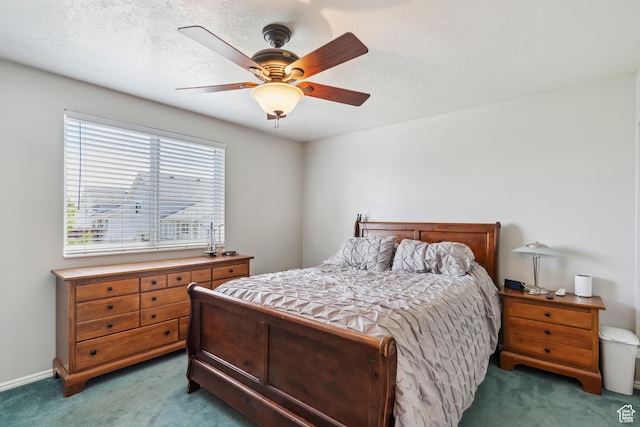4293 W 5550 S, Roy, UT 84067 - bedroom with carpet floors and a ceiling fan