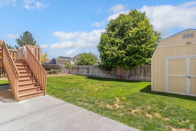 4293 W 5550 S, Roy, UT 84067 - view of yard with a patio area and stairway