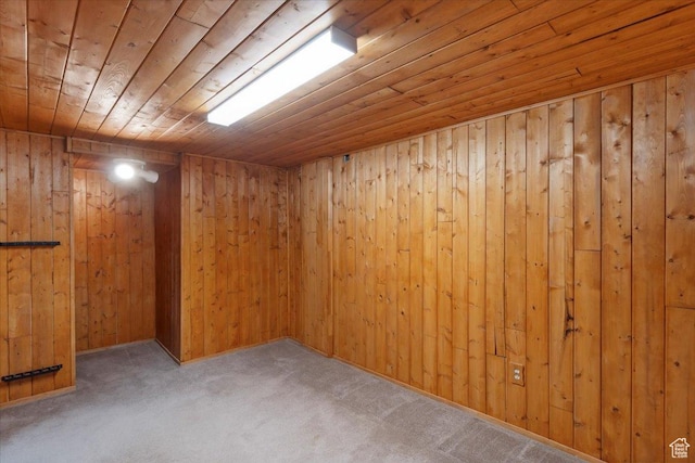920 N 200 W, Bountiful, UT 84010 - finished basement with wooden ceiling, carpet flooring, and wooden walls
