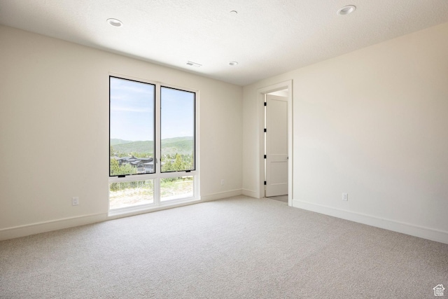 4107 W Crest Ct, Park City, UT 84098 - empty room featuring carpet flooring, baseboards, and recessed lighting