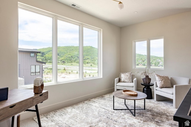 4107 W Crest Ct, Park City, UT 84098 - living area with healthy amount of natural light and baseboards
