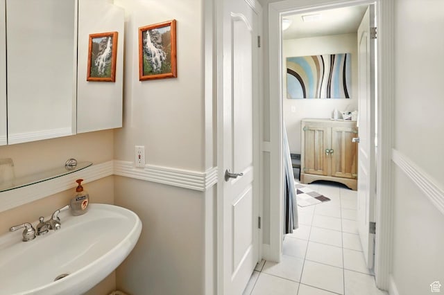130 S 1500 W, Marriott Slaterville, UT 84404 - bathroom featuring a sink and tile patterned flooring