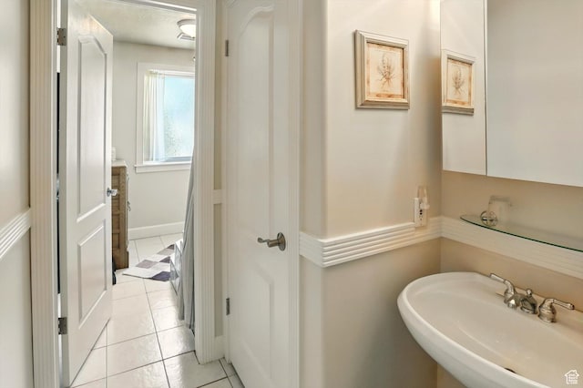 130 S 1500 W, Marriott Slaterville, UT 84404 - bathroom with a sink and tile patterned flooring