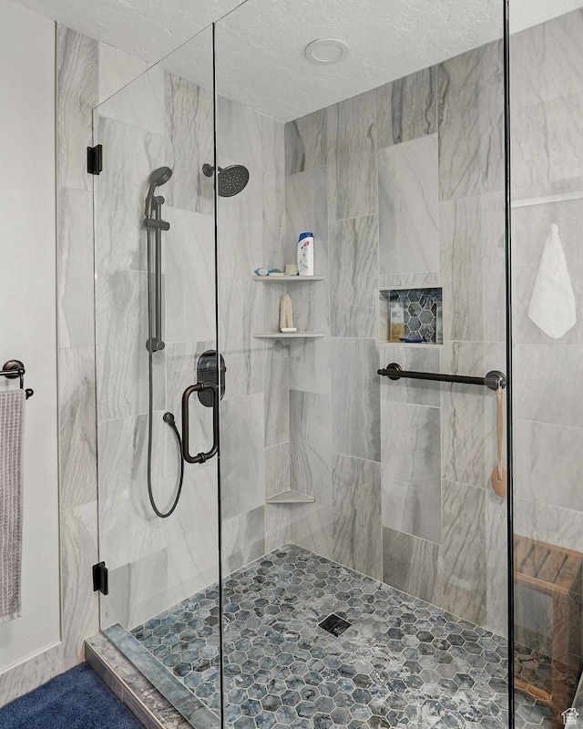 397 N Wendy Dr, Torrey, UT 84775 - bathroom with a marble finish shower