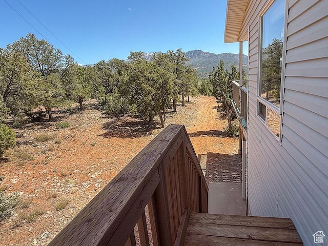 425 E Mule Deer Rd, Central, UT 84722 - view of yard with a mountain view